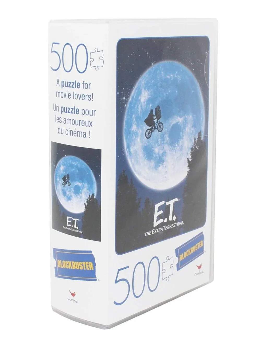 NEW 500 Pieces Jigsaw Puzzle ET E.T. Spin Master Game in Retro Blockbuster VHS C